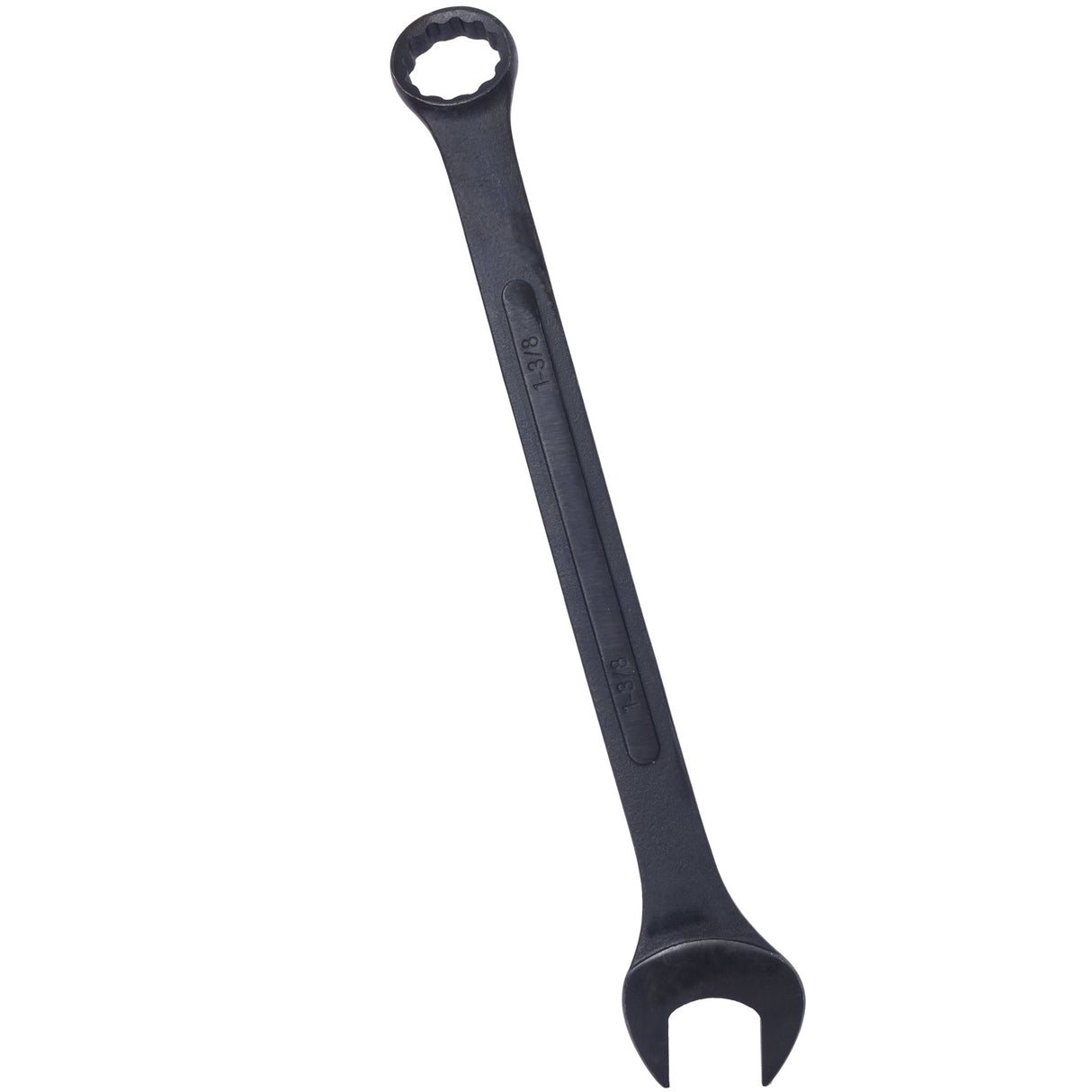 11 Piece Jumbo Combination Wrench Set SAE 1 - 5/16'' to 2'' Black Oxide with Pouch - Fab Heavy Parts