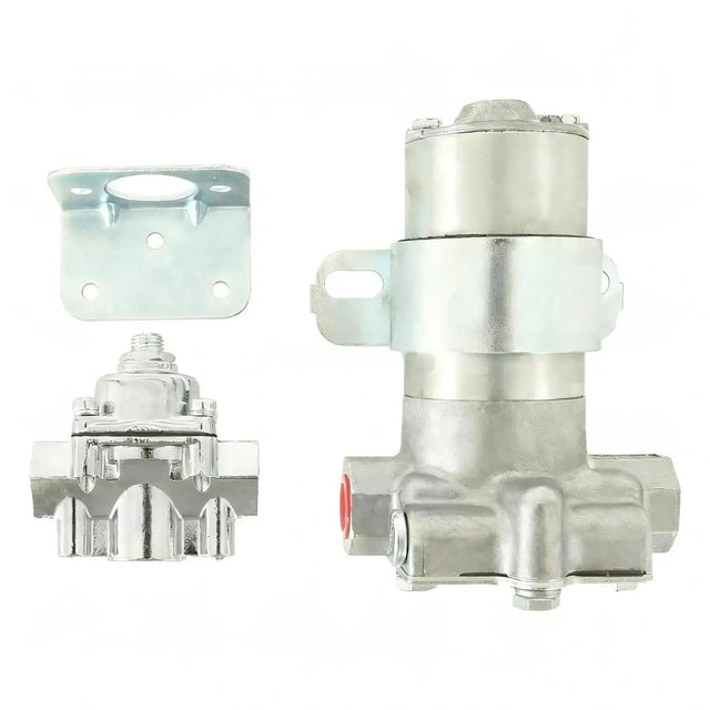110 GPH Blue Electric Fuel Pump With Regulator 12 - 802 - 1 for Holley Carburetor - Fab Heavy Parts