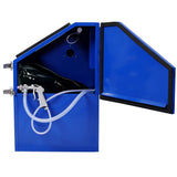 110L Bench Top Sandblast Cabinet with Heavy Steel Construction and Built - in Blast Gloves for No Sand Leakage Bright LED Lighting System - Fab Heavy Parts