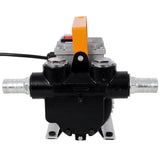 110V AC Portable Self-Priming Fuel Pump Fast Transfer Pump for Diesel Kerosene Biodiesel - Fab Heavy Parts