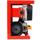110V Self-Priming Diesel Fuel Transfer Pump Kit with Manual Nozzle Electric Oil Pump with Flow Meter 13FT Hose & Fuel Nozzle Assembly - Fab Heavy Parts