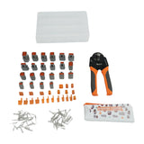 116 Piece Deutsch DTM Connector Starter Kit & Crimper