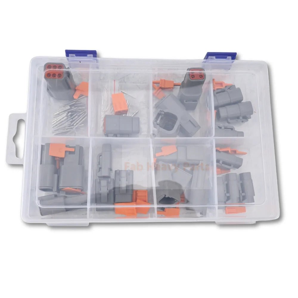 116 Piece Deutsch DTM Connector Starter Kit & Crimper - Fab Heavy Parts