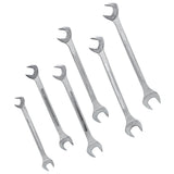 6 PCS SAE Jumbo Combination Angle Wrench Set Extra Large Chrome Plated 1-3/8" - 2" with Pouch