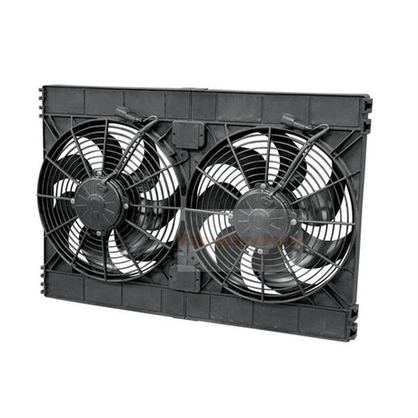 12" Dual High Performance Electric Cooling Fan 2VA50-AP70/LL & AP72/LL/F-66A 30102130 - Fab Heavy Parts