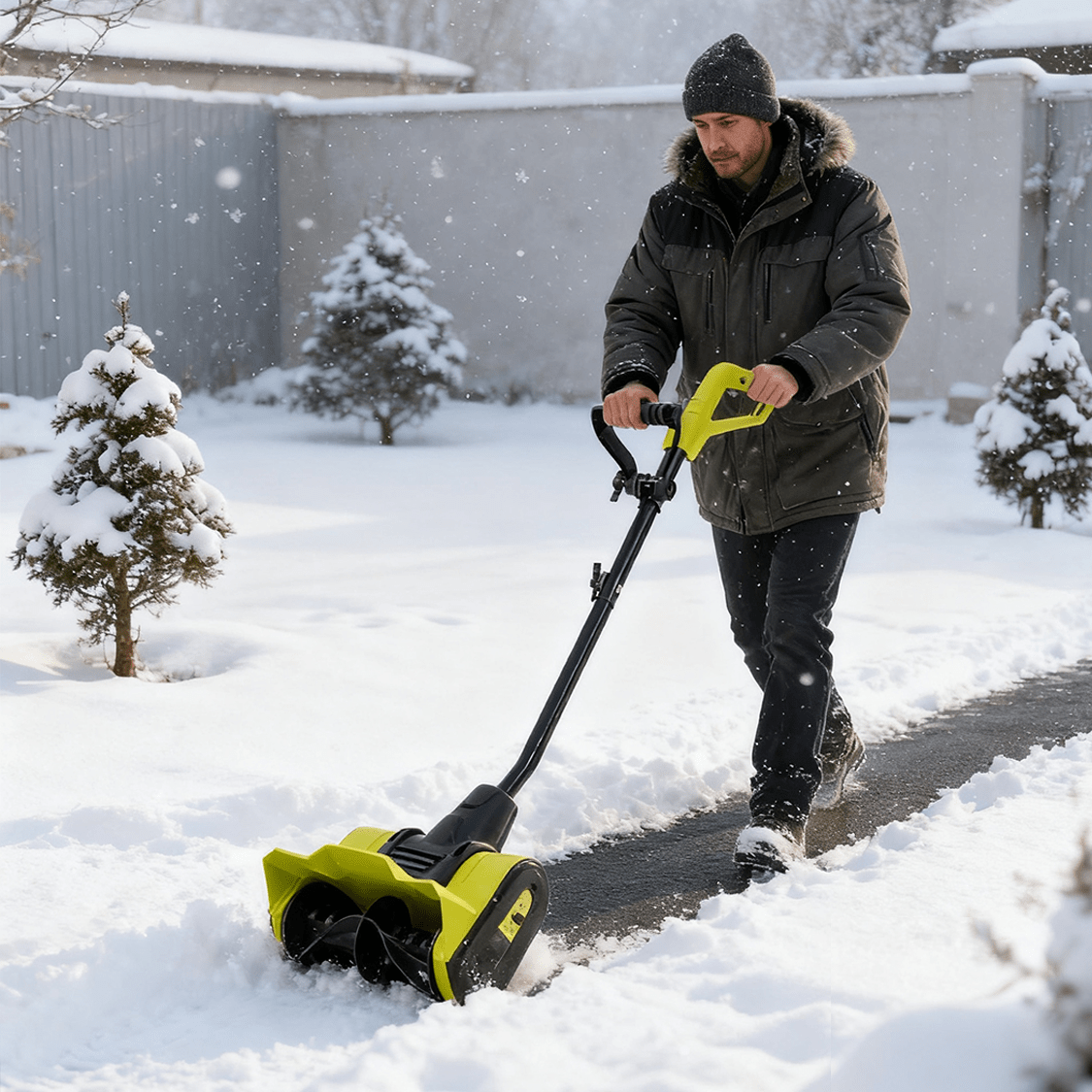 12 - Inch Corded Snow Blower 120V - 60Hz ETL Certificate - Fab Heavy Parts