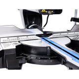 12 Inch Dual Bevel Sliding Miter Saw with Laser Guide 80T Blade with Extension Table 4.2x13 Inch Cutting Capacity ETL Certificate - Fab Heavy Parts