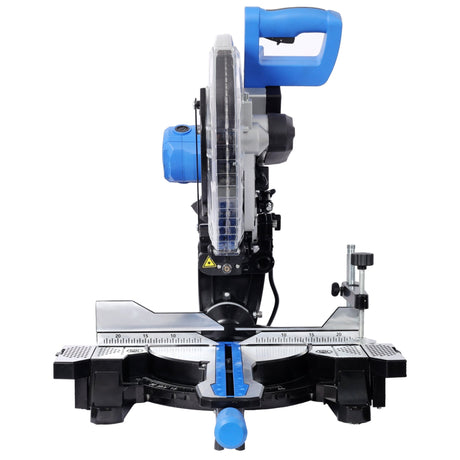 12 Inch Dual Bevel Sliding Miter Saw with Laser Guide 80T Blade with Extension Table 4.2x13 Inch Cutting Capacity ETL Certificate - Fab Heavy Parts