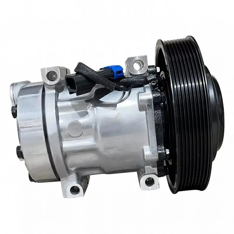 12/24V SD7H15SHD 8PK A/C Compressor 20721587 for Mack LEU MRU Volvo VAH VHD VNL VNM VN QU Truck - Fab Heavy Parts