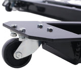 1250 lbs. Motorcycle Widow Cruiser - Dolly Steel Black - Fab Heavy Parts