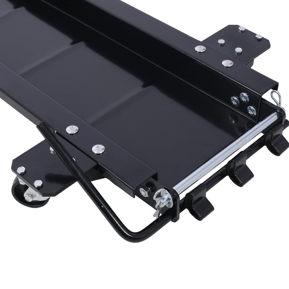 1250 lbs. Motorcycle Widow Cruiser - Dolly Steel Black - Fab Heavy Parts