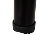 12.5FT Telescopic Ladder Aluminum Ladder with Non - Slip Feet Portable Extension Ladder for Household and Outdoor Working 330lb Capacity - Black - Fab Heavy Parts