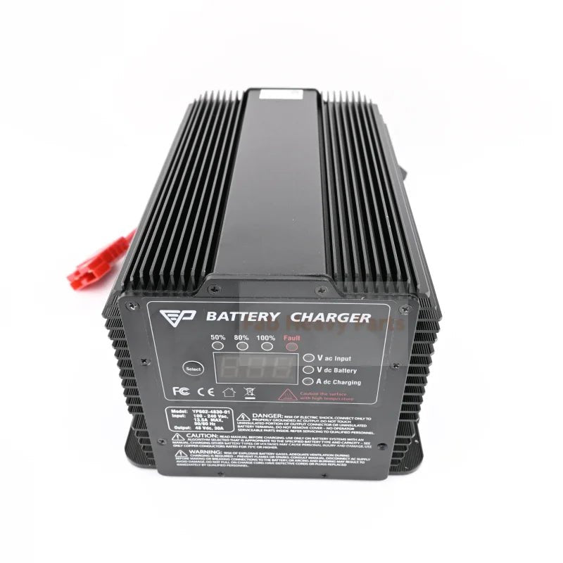128375GT Battery Charger 48V/30A AUTO AC X - LED For Genie GS - 2669 DC GS - 3369 DC Z - 30/20N - Fab Heavy Parts