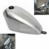12L 3.2 Gallon Handmade Steel Fuel Tank & Gas Cap Fits for Yamaha Virago 250 XV250 - Fab Heavy Parts