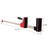 12PCS Parallel Clamp Kits 24' Clamp(2pcs)+40' Clamp(2pcs)+Bench Dogs(4pcs)+Framing Blocks(4pcs) - Fab Heavy Parts