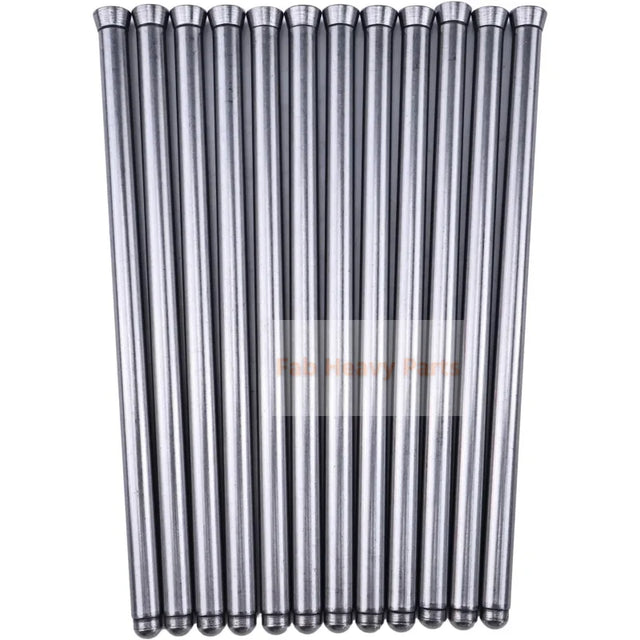 12PCS Push Rods 264-6156 133-6379 2646156 1336379 Fits for Caterpillar CAT Engine C7 C9 C-9 3126B 3126E C7.2 C9.3 3126 Tractor 586C D5N XL D6N D6N XL
