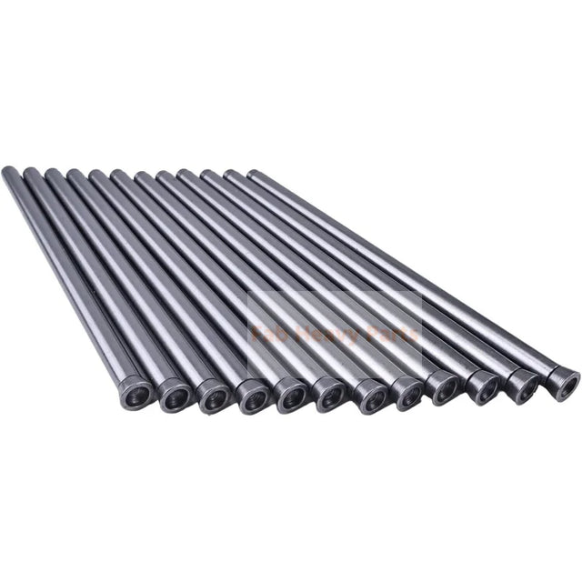 12PCS Push Rods 264-6156 133-6379 2646156 1336379 Fits for Caterpillar CAT Engine C7 C9 C-9 3126B 3126E C7.2 C9.3 3126 Tractor 586C D5N XL D6N D6N XL