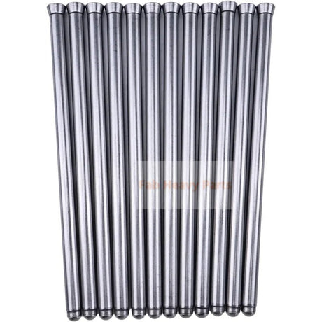 12PCS Push Rods 264 - 6156 133 - 6379 2646156 1336379 Fits for Caterpillar CAT Engine C7 C9 C - 9 3126B 3126E C7.2 C9.3 3126 Tractor 586C D5N XL D6N D6N XL - Fab Heavy Parts