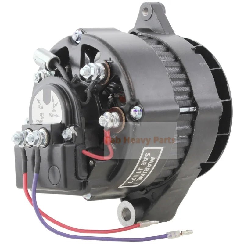 12V 105A Alternator 8MR2302L 110 - 485 109 - 12129 Fits for Mercruiser and other Marine Applications - Fab Heavy Parts