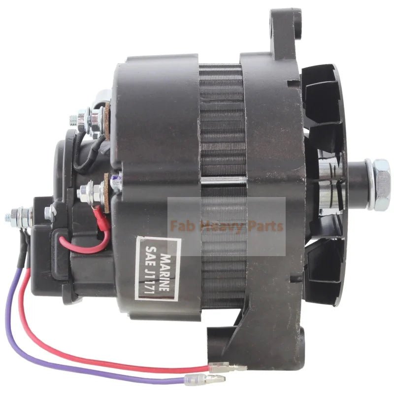 12V 105A Alternator 8MR2302L 110 - 485 109 - 12129 Fits for Mercruiser and other Marine Applications - Fab Heavy Parts