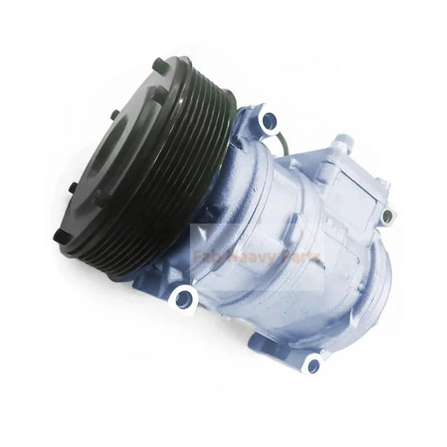12V 10PA17C 6PK 125MM A/C Compressor RE196923 2021997AM Fits for John Deere Tractor 5065M 5075M 5225 5325 5325N 5425N 5525N Replacement - Fab Heavy Parts