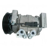 12V 10S11C 4PK 110mm Air Conditioning Compressor 008012969U91 for Mahindra Tractor 6065 6075 7095 8090 8100 - Fab Heavy Parts