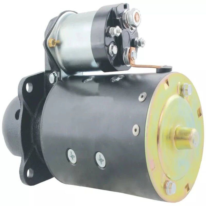 12V 10T Starter Motor 1107580 1109542 10496881 Fits Perkins 3.152 4.203 4.236 - Fab Heavy Parts