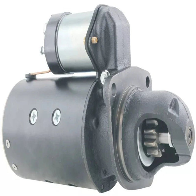 12V 10T Starter Motor 1107580 1109542 10496881 Fits Perkins 3.152 4.203 4.236 - Fab Heavy Parts