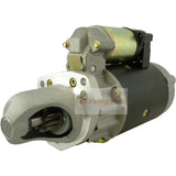 12V 10T Starter Motor 128000 - 5970 RE38336 RE41757 Fits for John Deere Backhoe Loaders 410d 510d 4045 710d 6059 Diesel 1990 - Fab Heavy Parts