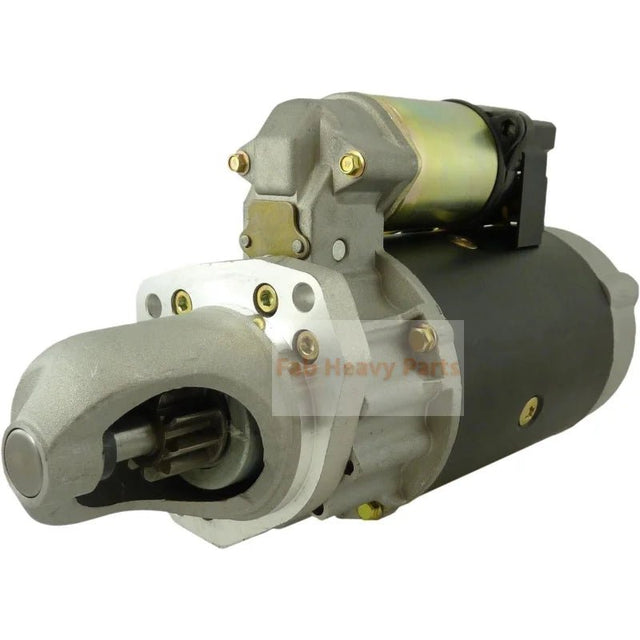 12V 10T Starter Motor 128000 - 5970 RE38336 RE41757 Fits for John Deere Backhoe Loaders 410d 510d 4045 710d 6059 Diesel 1990 - Fab Heavy Parts