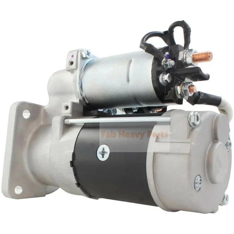 12V 10T Starter Motor 2132 - 8200571 8300064 Fits for Freightliner 114SD ISB 6.7 Cummins Diesel - Fab Heavy Parts