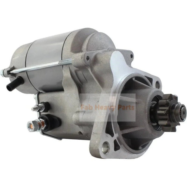 12V 10T Starter Motor 228000 - 5740 6667987 Aftermarket Replacement For Bobcat Compact Track Loaders MT50 2002 2003 Kubota D722 Dsl MT52 2004 2005 2006 2007 2008 2009 Kubota D722 - E3B Dsl - Fab Heavy Parts