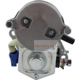 12V 10T Starter Motor 228000-5740 6667987 Aftermarket Replacement For Bobcat Compact Track Loaders MT50 2002 2003 Kubota D722 Dsl MT52 2004 2005 2006 2007 2008 2009 Kubota D722-E3B Dsl