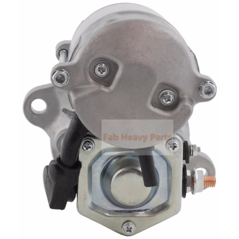 12V 10T Starter Motor 228000 - 6650 228000 - 6651 6669633 Fits for 1993 - 2000 Aftermarket Replacement For Bobcat 320 320C Excavator D722 - B Kubota Diesel - Fab Heavy Parts