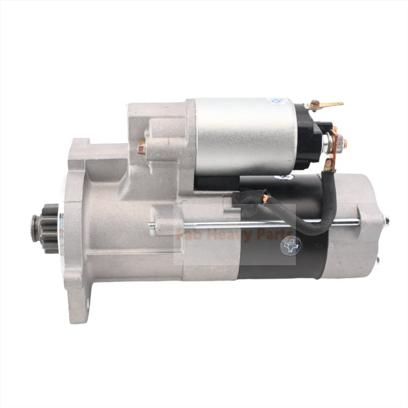 12V 10T Starter Motor 280 - 3784 2803784 for Mitsubishi Engine S3Q2 S4Q2T Fits for Caterpillar CAT Excavator 303.5C 303.5D 303C 304C 304D 305.5D 305C 305D - Fab Heavy Parts