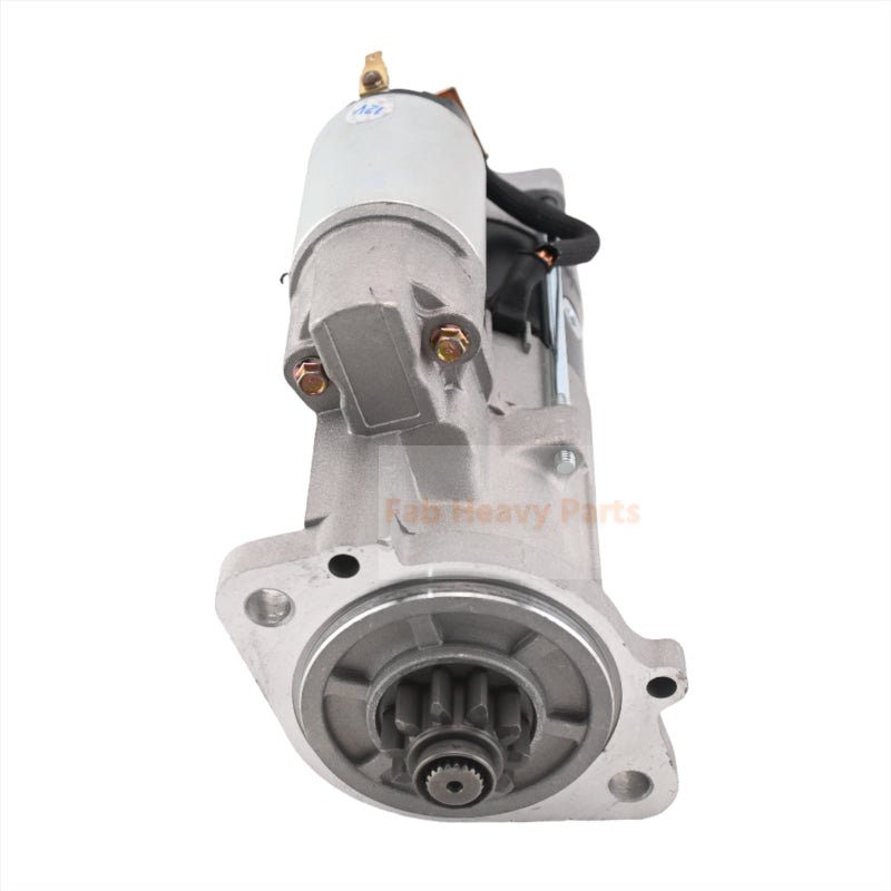 12V 10T Starter Motor 280 - 3784 2803784 for Mitsubishi Engine S3Q2 S4Q2T Fits for Caterpillar CAT Excavator 303.5C 303.5D 303C 304C 304D 305.5D 305C 305D - Fab Heavy Parts