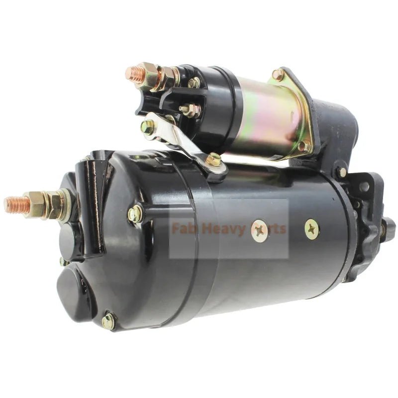 12V 10T Starter Motor 323 - 879 10461081 10461098 Fits for Medium & Heavy - Duty Trucks All Models (By Engine) - Diesel Caterpillar 3116 1990 - 2002 - Fab Heavy Parts