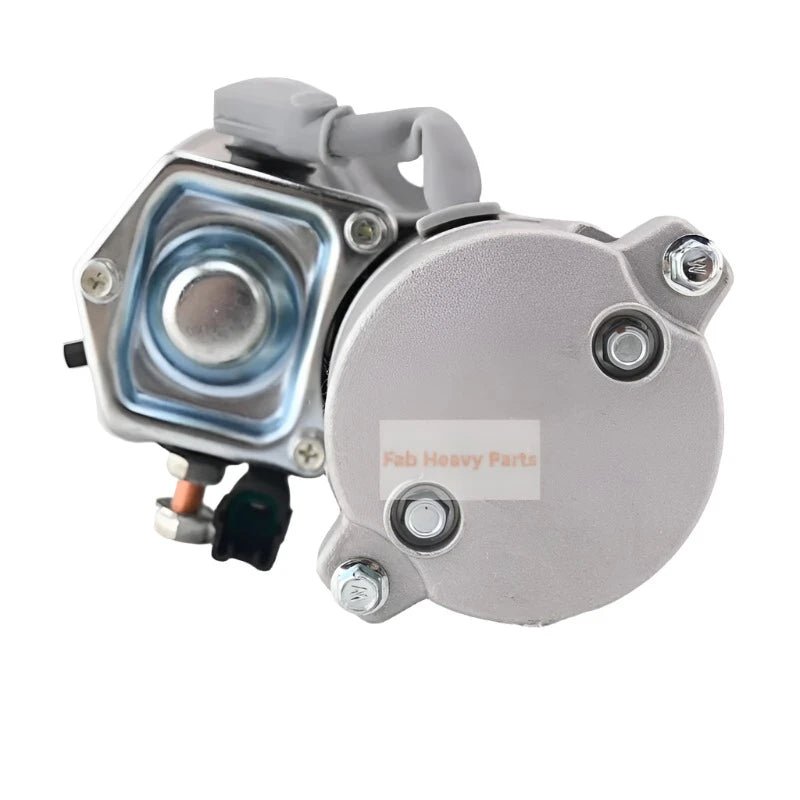 12V 10T Starter Motor 7253205 6681858 Aftermarket Replacement For Bobcat Excavator E25 E26 E27 E27Z E32 E37 E42 E45 E50 E55 E85 - Fab Heavy Parts