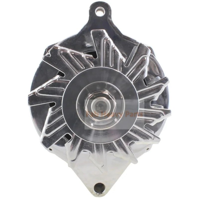 12V 110A Alternator C4TF - 10300 - B C4TZ - 10346 - B Fits for Chrome SB Ford 1G Style 110 AMP 1 WireMustang 289 302 351 V8 10SI V - Fab Heavy Parts