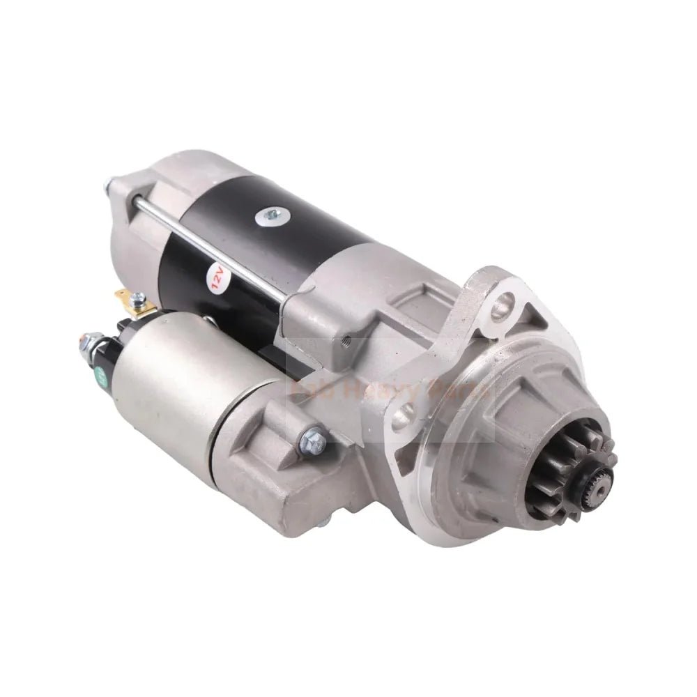 12V 11T Starter Motor 300516 - 00122 S0001206853 S0001206853 30051600067 Aftermarket Replacement For Bobcat Daewoo Doosan T35.105 T35.105L T35.130S - Fab Heavy Parts