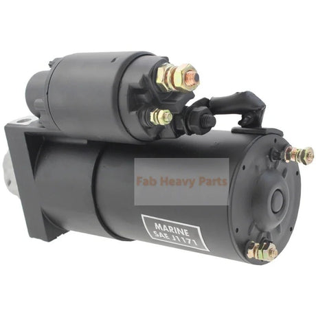 12V 11T Starter Motor 3587625 38547519 3856004 - 1 Fits for Volvo Penta Engine – Marine 3.0GSP 4cyl 181ci 3.0L Gas 2000 - 2002 - Fab Heavy Parts