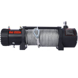 12V 12000LB Electric Winch Towing Trailer Steel Cable Off Road Waterproof Wire Cable - Fab Heavy Parts