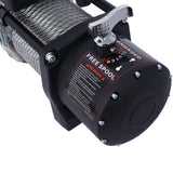 12V 12000LB Electric Winch Towing Trailer Steel Cable Off Road Waterproof Wire Cable - Fab Heavy Parts