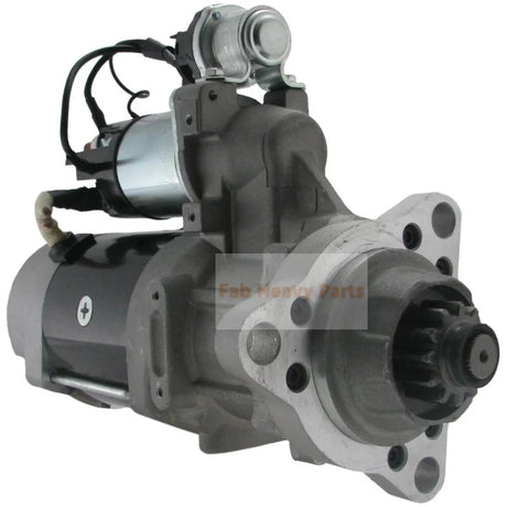 12V 12T Starter Motor 8200210 8200433 8200817 Fits for Freightliner Medium/Heavy Truck Business Class M2 L6 8.3L 8268cc 504cid 2003-2008