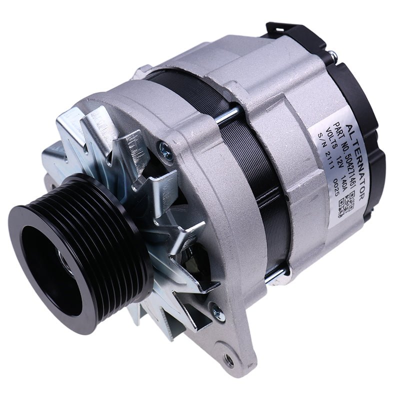 12V 140A Alternator 504271461 for New Holland Tractor T5040 T5050 T5070 TL90A TD4020F - Fab Heavy Parts