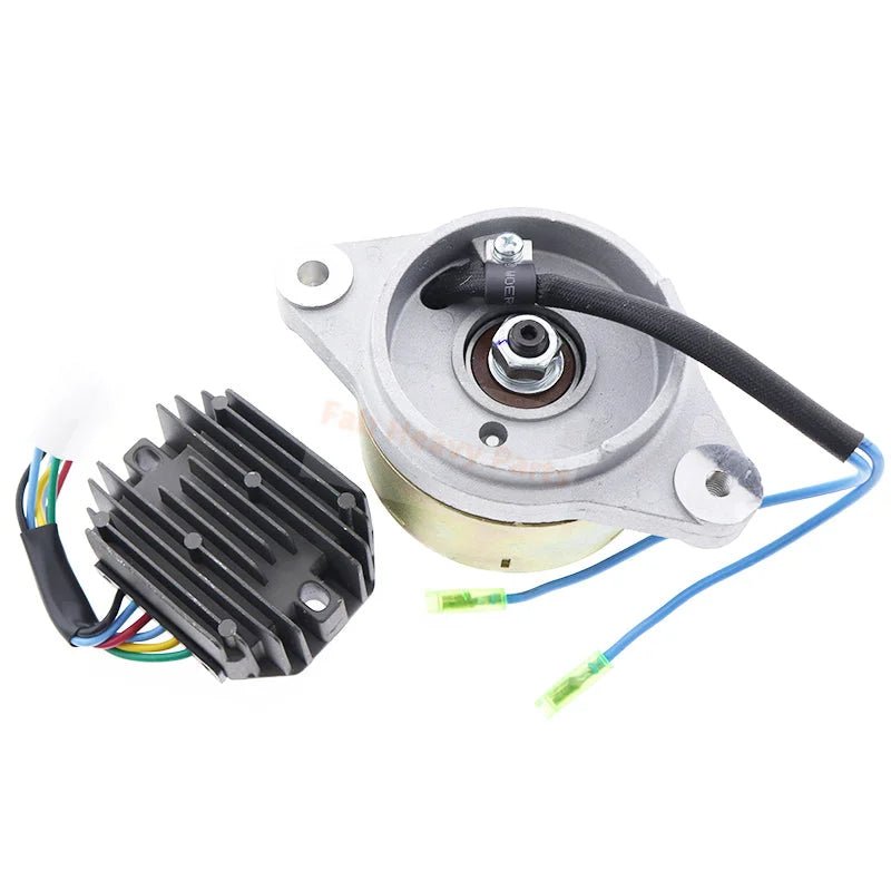 12V 14A Alternator 15531-64017 with Rectifier Regulator 15531-64601 RS5101 for KUBOTA - Fab Heavy Parts