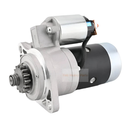 12V 15T Starter Motor MM409 - 41001 for Mitsubishi S3L2 Engine - Fab Heavy Parts