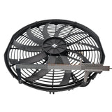 12V 16.00" High Performance Pusher Fan 30102047 VA18-AP70/LL-86S Straight Blades - Fab Heavy Parts
