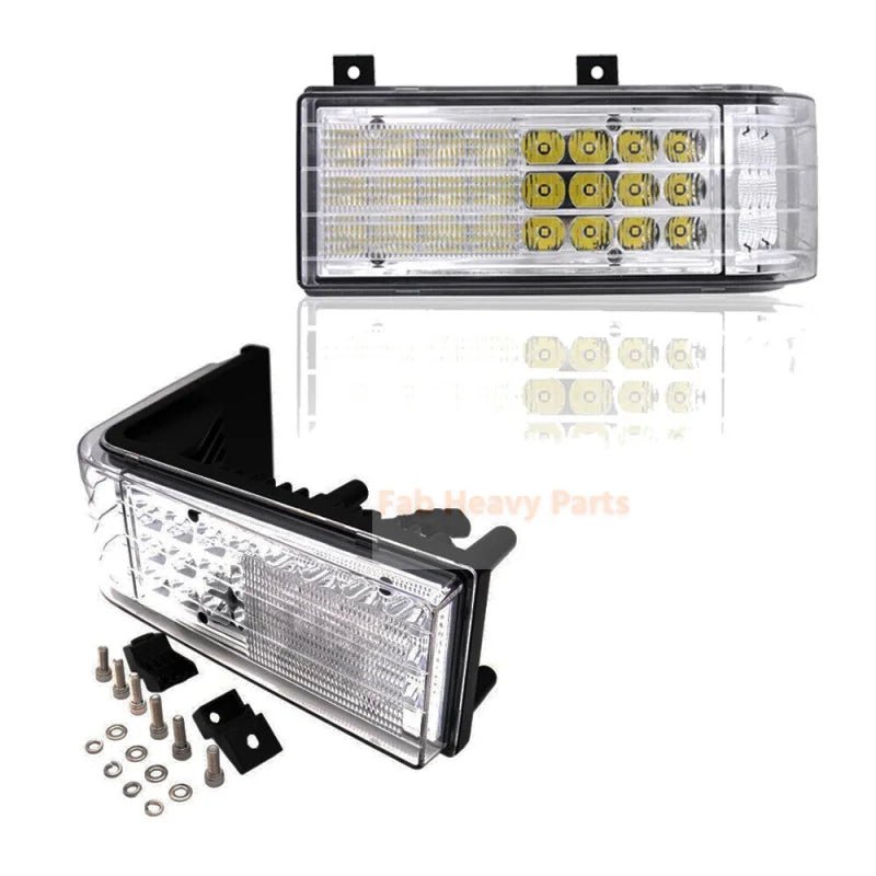 12V 24V Led Front Wraparound Hood Light 86514346 Fits for 70 Genesis Series Tractors - Fab Heavy Parts