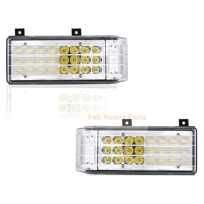 12V 24V Led Front Wraparound Hood Light 86514346 Fits for 70 Genesis Series Tractors - Fab Heavy Parts